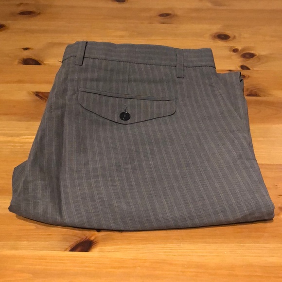 Gray pinstripe chinos - Picture 2 of 4